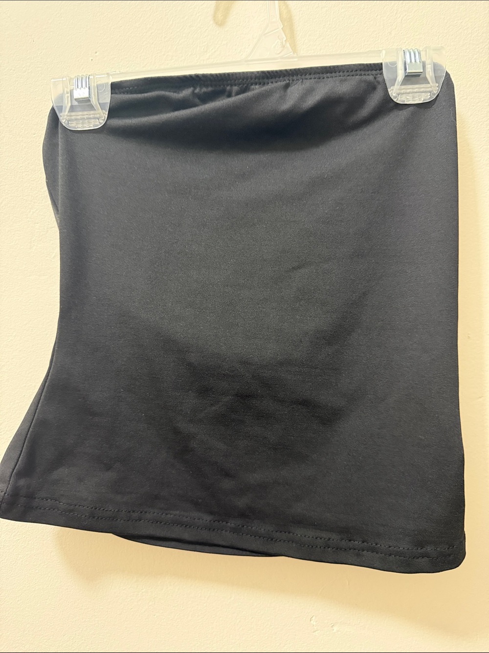 Black Mini Tube Skirt - Sleek Everyday Staple